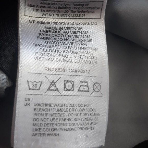 Adidas Womens' Running Shorts, Blue & White Pattern, Sz. M - Picture 11 of 11